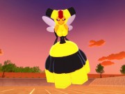 Pokemon - Vespiquen jerks Mewtwo - 3D Hentai 1/16