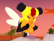 Pokemon - Vespiquen jerks Mewtwo - 3D Hentai 10/16