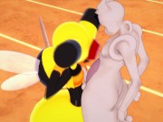 Pokemon - Vespiquen jerks Mewtwo - 3D Hentai 11/16