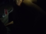 Friend record's us and his huge cock in the car. 11/16
