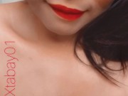 Squirt con lencería roja, video para mi novio, me encanta su verga 9/16