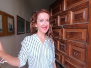 Amantes españoles son casi pillados follando por su marido - Cherry Lips 4k 1/16