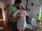 Amantes españoles son casi pillados follando por su marido - Cherry Lips 4k 3/16