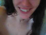 Happy Peeing Farting Bathroom Camgirl PinkMoonLust OF Multiple LOUD Stinky Farts Sitting Toilet PISS 15/16