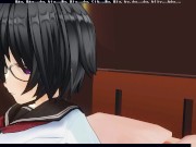 3D HENTAI Schoolgirls Lesbians Fuck With A Vibrator 1/16