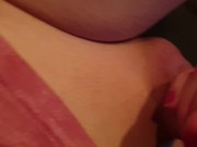 Femdom: slave fucking his cage. femdom handjob after 8/16