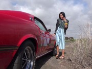 Quivering as I rev and cum on a 69 Mustang (Pedal Pumping Orgasm) 1/16