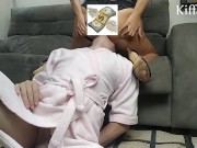 Goddess Kiffa's facesitting, high heels shoe worship, pussy and ass licking with squirt and cum PREV 13/16