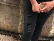 SEXO por DINERO,MEXICANA 19Años Está ESPERANDO a su NOVIO y le DOY DINERO para COGER, PUBLICO,Parte1 8/16