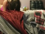 Quick doggystyle after work! 8/16