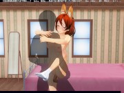 3D HENTAI fucked redhead girlfriend after a walk 10/16