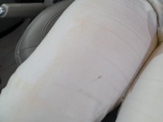 AliceWetting - I cant stop wetting my jeans in the car again! Oops ;) 3/16