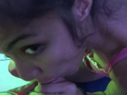 Surprise! Blowjob from his favorite porn star 6/16