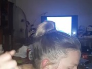 Avatar blowjob and facial with a pretzel 2/16