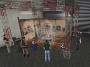 Bondage Cage BDSM in Pantyhose 2/16