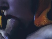 A mi novia le gusta despertarme con una frenetica mamada musicalizada con Billi eilish remix