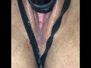 Amateur 1st time with the mini wand constantly cumming 3/16