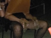 Kate gets birthday lap dance from a friend 2/16