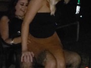 Kate gets birthday lap dance from a friend 8/16