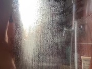 Fucks his Latina Japanese roommate at the shower - window open so neighbors can see 13/16