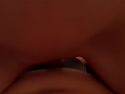 I put a strapon on my girlfriend and jumped on top until I finished 6/16