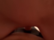 I put a strapon on my girlfriend and jumped on top until I finished 8/16