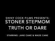 Stoner Stepmom Seduces Stepson with Truth or Dare - Jane Cane 1/16