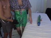 We gotta wrap it up, or it ain't gonna happen. Covid Plastic Wrap Shenanigans Part 1 4/16