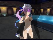 3D HENTAI Minato Aqua jerking off big cock with big tits 7/16