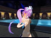 3D HENTAI Minato Aqua jerking off big cock with big tits 8/16