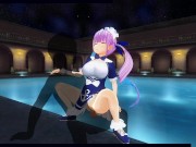3D HENTAI Minato Aqua Pool Fuck and Cum 2/16