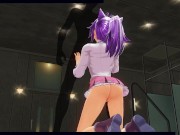 3D HENTAI POV Cute schoolgirl jerks you off and gives you a blowjob 1/16