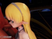 3 Elves Pleasing Their Masters - Elven Orgy [4K UNCENSORED HENTAI] 10/16