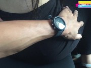 EP.1 (เสียงไทย) ไปส่งไม่ถึงที่โดน Grab จับอมควยซะก่อน Thai Grab Car Blowjob 3/16