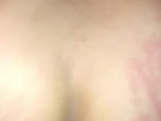 Slim thick Latina teen taking BBC handprints on fat ass 5/16