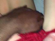 Fat ass teen Latina tied up in rope & taking BBC 15/16