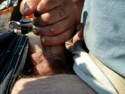 On the road handjob 14/16