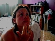 Swallowing The Plumbers Cock And Cum - Need To Pay The Bill 1/16