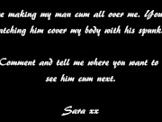 Spraying his cum all over me compilation. Real verified amateur cumshot orgasm compilation. 1/16