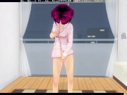 3D HENTAI in pajamas masturbates before bed 10/16