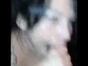 HOE SUCKED DICK FOR A TATTOO 16/16