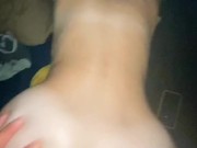 College girl taking backshots while camping - Our FIRST VIDEO EVER - Pussy and Anal Play 12/16