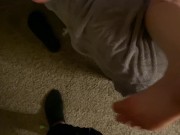 Thick Load On Wife's Feet 14/16