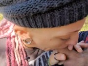 Cock Worshiping Gizzy Gobbler by the Lake ends with Cumshot in her mouth. 11/16