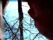 Cock Worshiping Gizzy Gobbler by the Lake ends with Cumshot in her mouth. 16/16