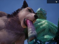 Furry Cock Wolf Yiff Sergal Dragon Lizard Scallies Knot Videos and Porn  Movies :: PornMD