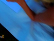 Schoolgirl truant was caught and fucked in mouth and pussy after peeing on the grass 4/16