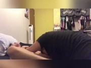 Petite brunette squirts 5 times while parents are out of town 13/16