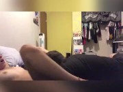 Petite brunette squirts 5 times while parents are out of town 6/16