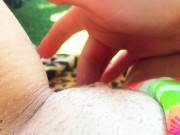 Текущая Мокрая Киска на Публике 8/16